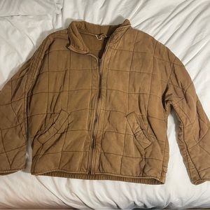 Dolman Quilted Knit Jacket